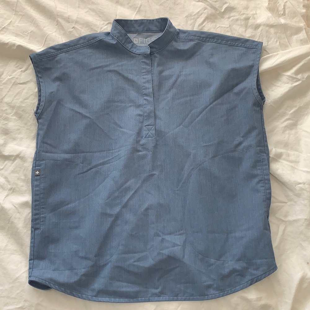 Denim Figs Scrub Set